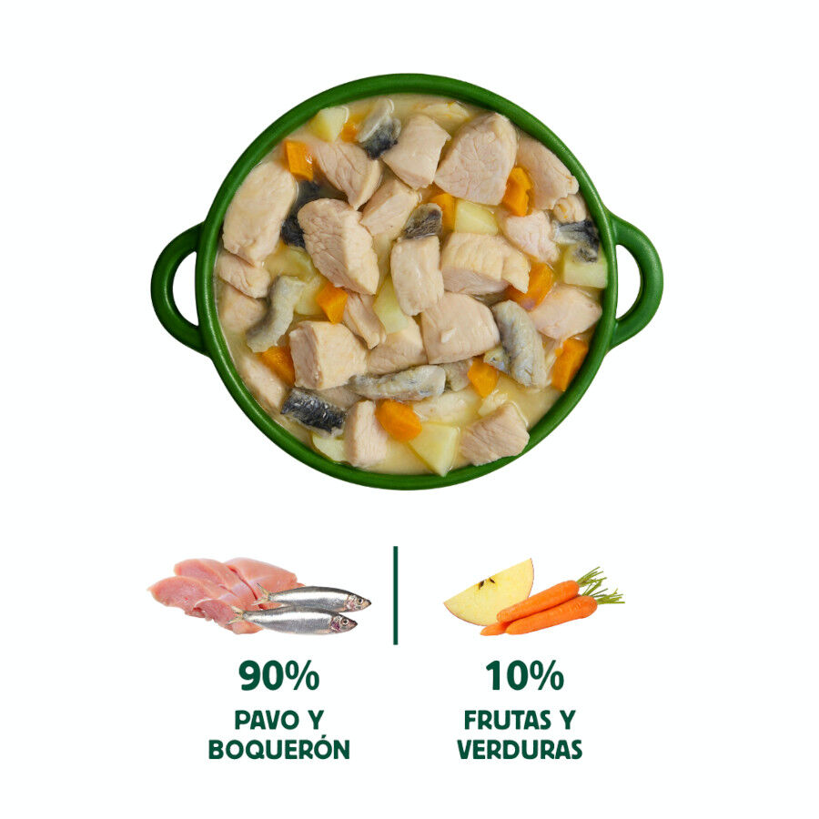 280 g Wild Balance Cazuela Boquer&oacute;n, Pavo y Manzana lata para perros, , large Imagen numero 2